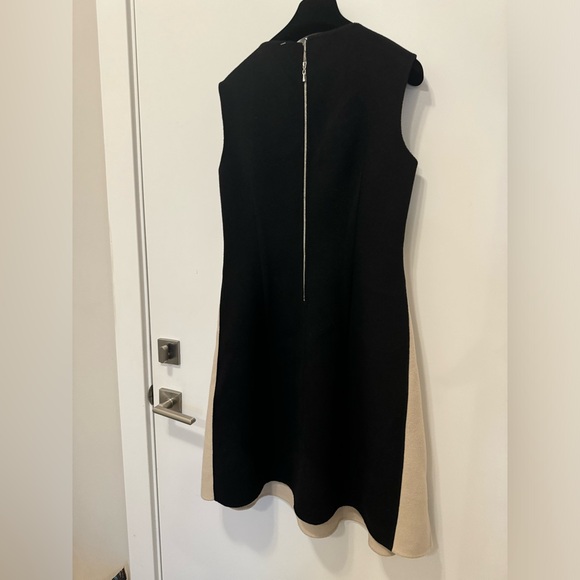 behnaz toossi 100% wool 2 tone dress - size med - Picture 8 of 9